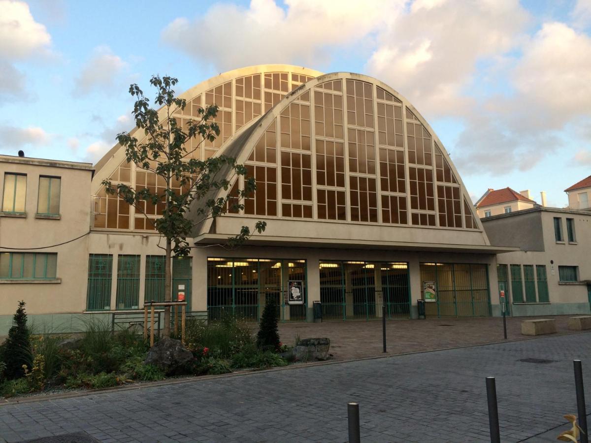 Le Nid Des Halles, Au Coeur Du Boulingrin Reims Bagian luar foto